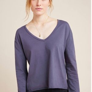 Anthropologie Long Sleeve Tee